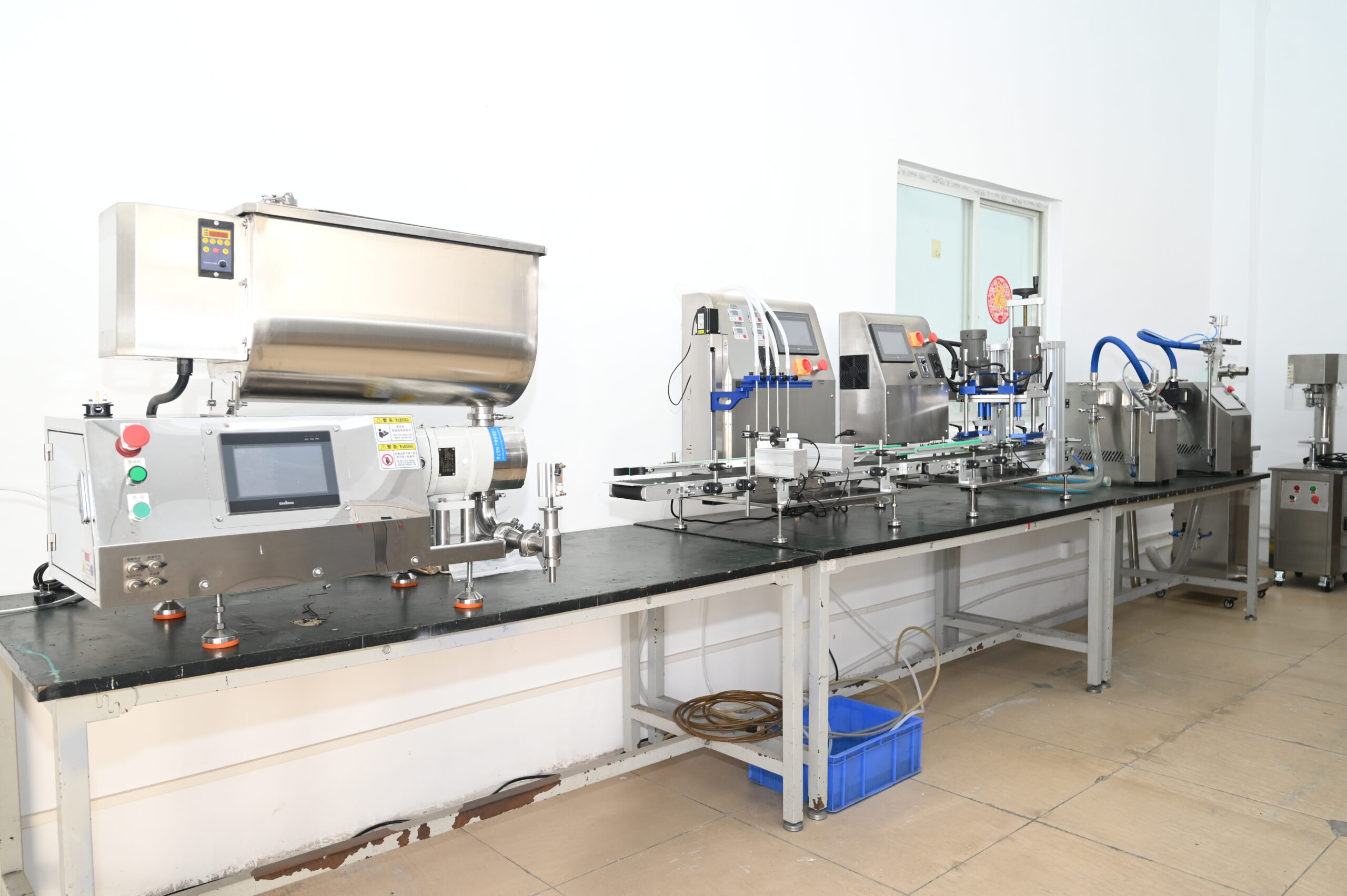Cost-effective semi-automatic packaging equipment for quick multi-product changeovers