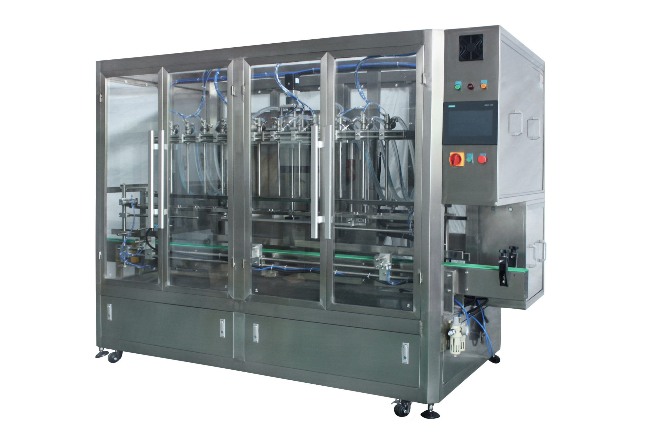 High-accuracy industrial filling machine for liquid, paste, and powder packaging
