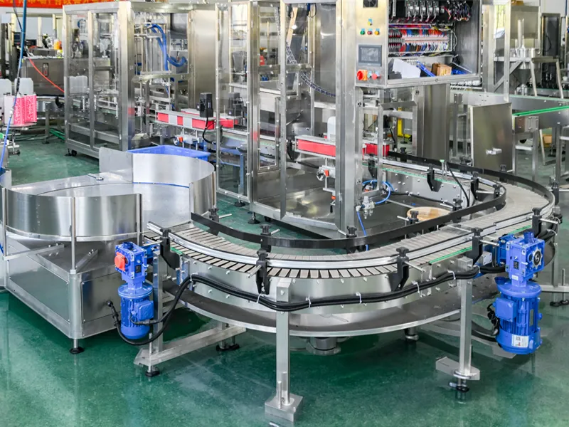 End-to-end fully automated packaging line integrated with smart PLC and servo controls