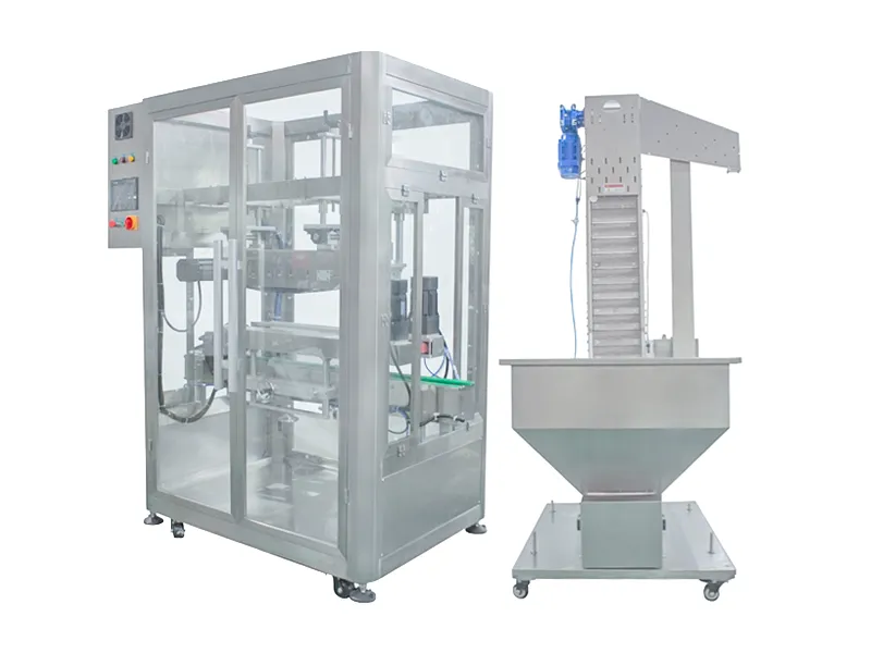 Automated capping machine for screw, vacuum, and press-on bottle caps