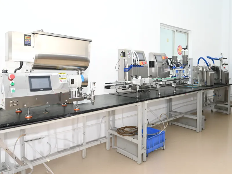 Cost-effective semi-automatic packaging equipment for quick multi-product changeovers
