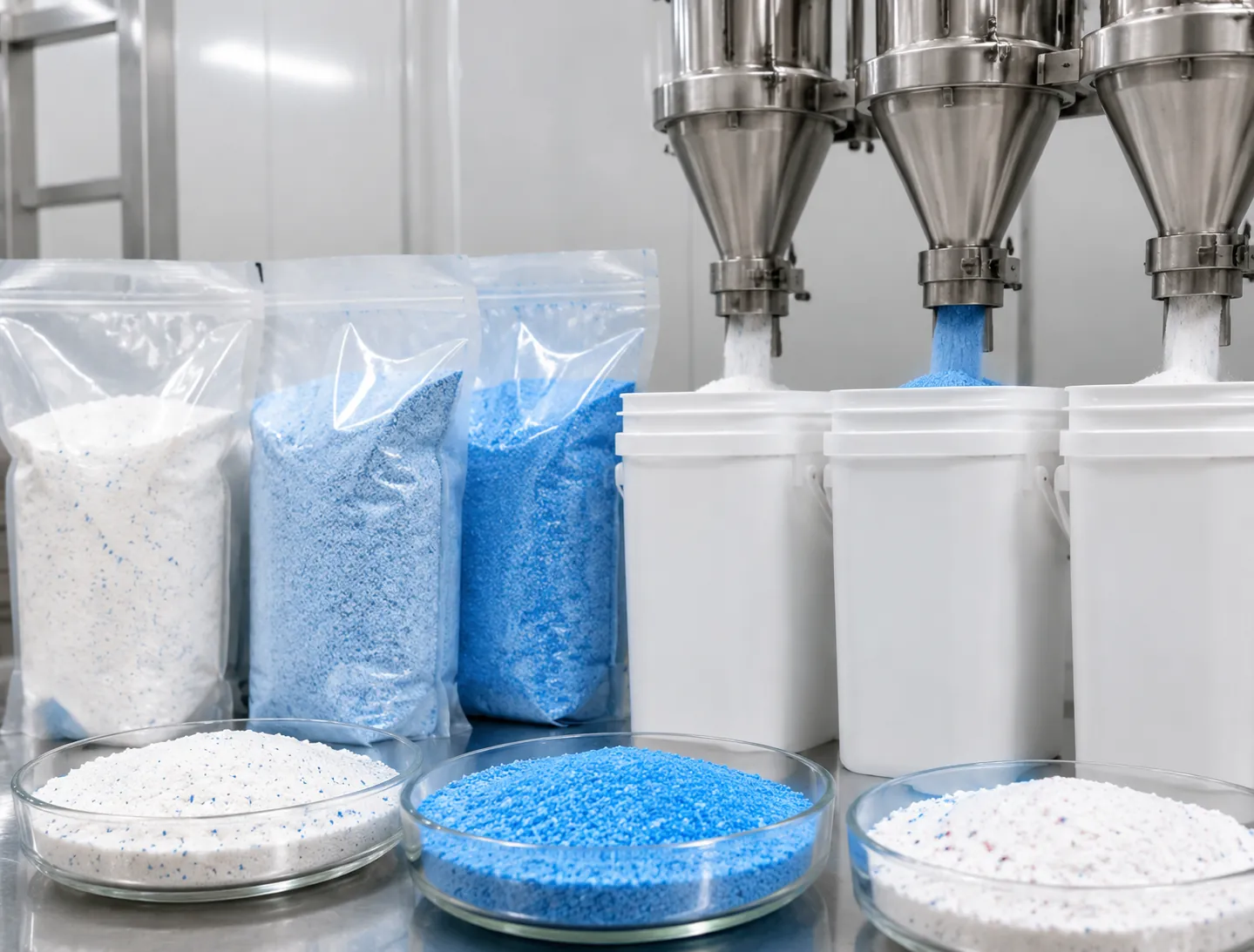 Detergent and Chemical Powder Filling Applications