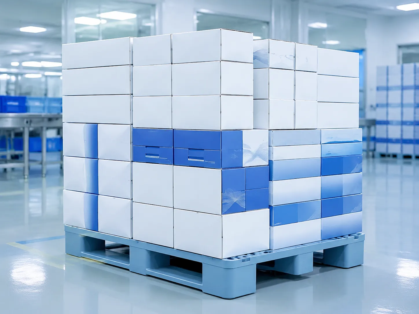 Pharmaceutical Carton Palletizing