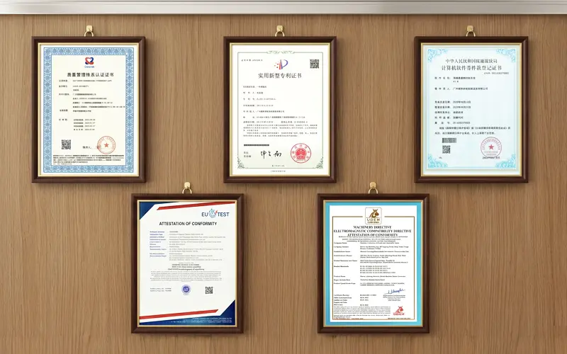 Certified Compliance Documentation