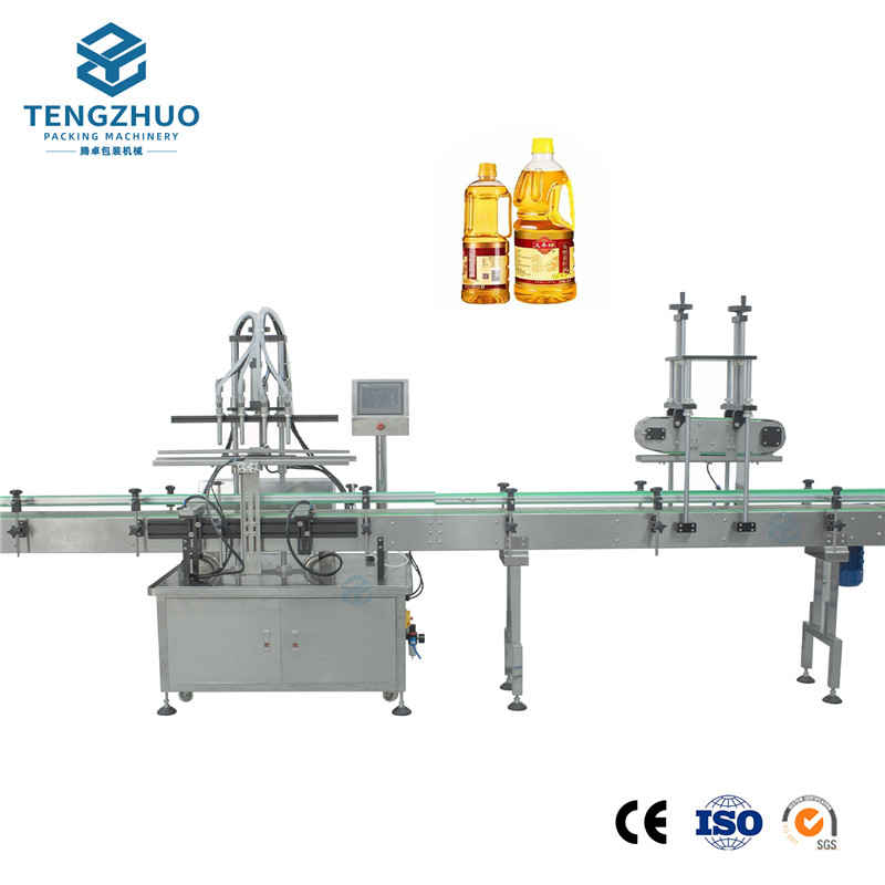 Simple Magnetic Pump Filling and Capping Machine