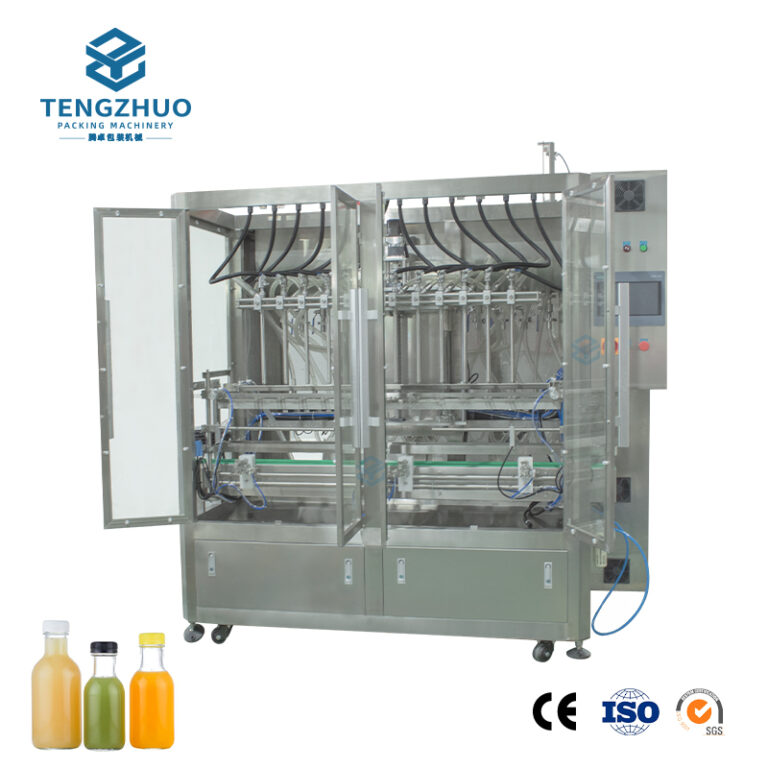 12-head fully automatic servo pump filling machine