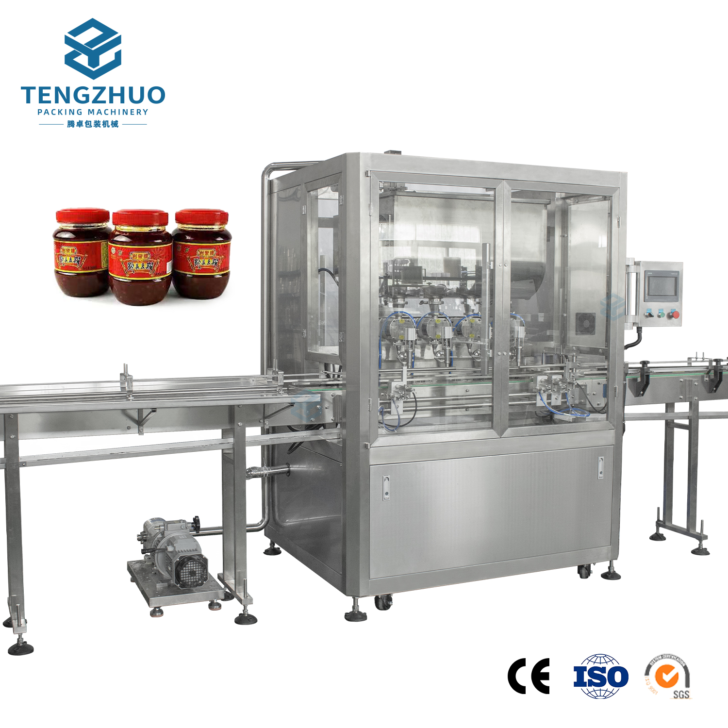 Fully Automatic Servo-Driven Rotor Pump Filling Machine
