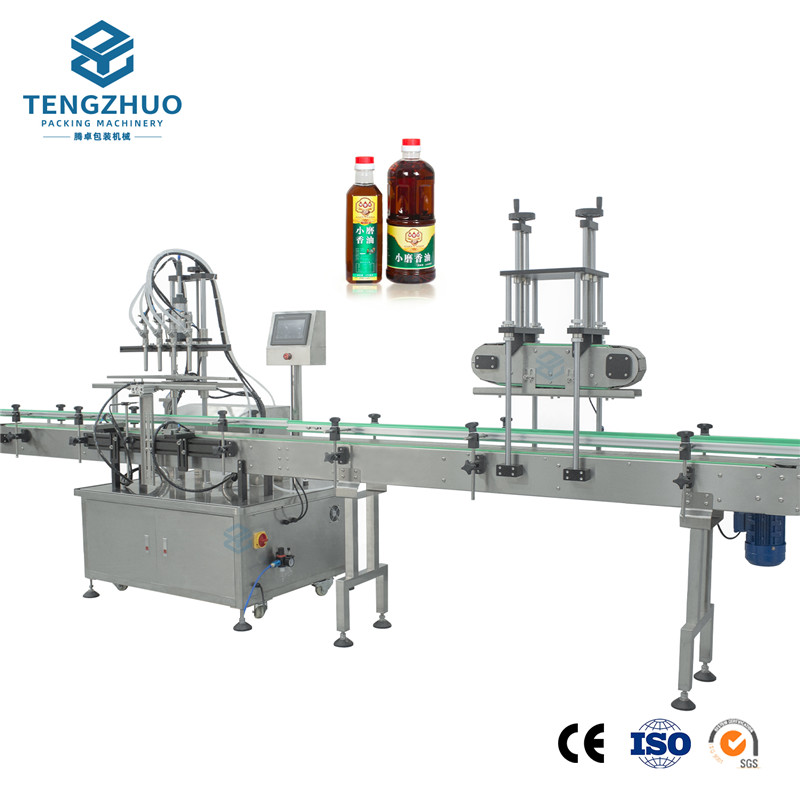 Simple Magnetic Pump Filling and Capping Machine