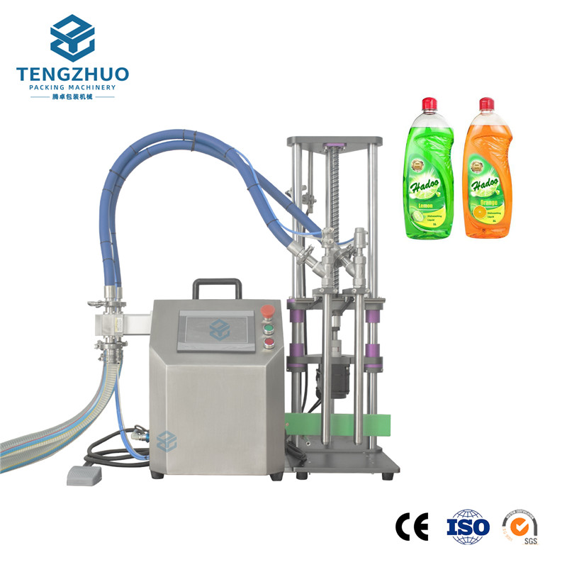Dual-head Semi-Automatic Intelligent Filling Machine