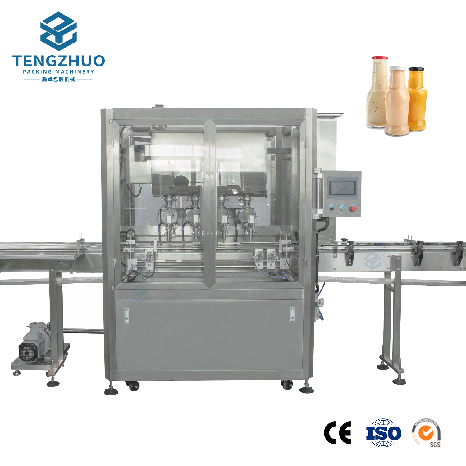 Fully Automatic Servo-Driven Rotor Pump Filling Machine