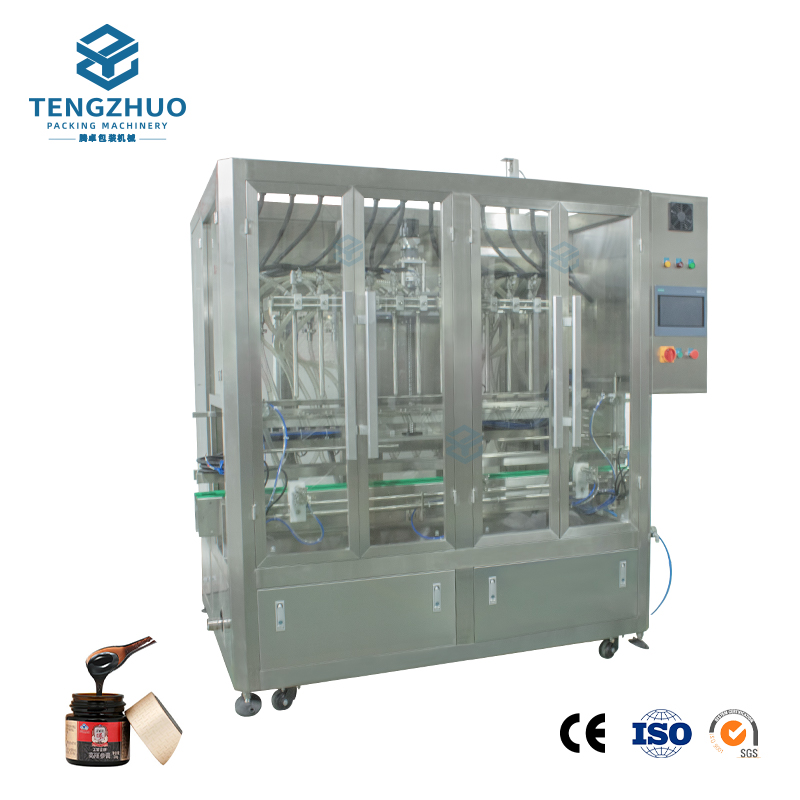 12-head fully automatic servo pump filling machine