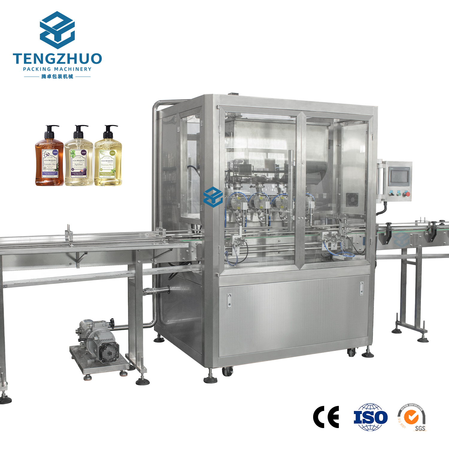 Fully Automatic Servo-Driven Rotor Pump Filling Machine