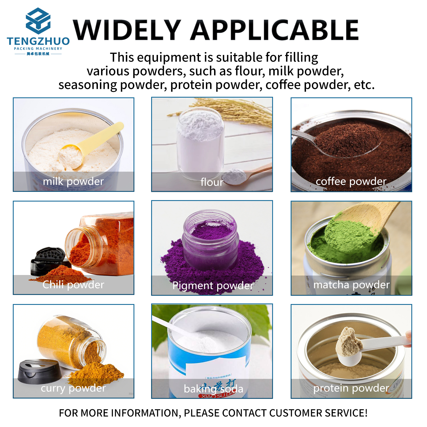 Semi-automatic powder filling machine
