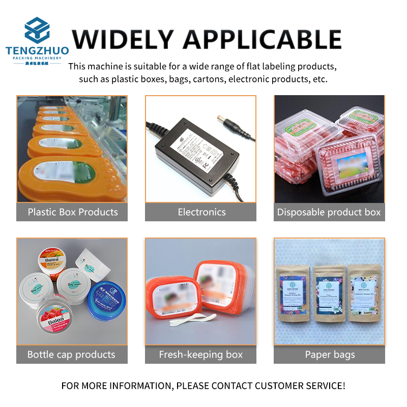 Fully Automatic Flat-Surface Labeling Machine