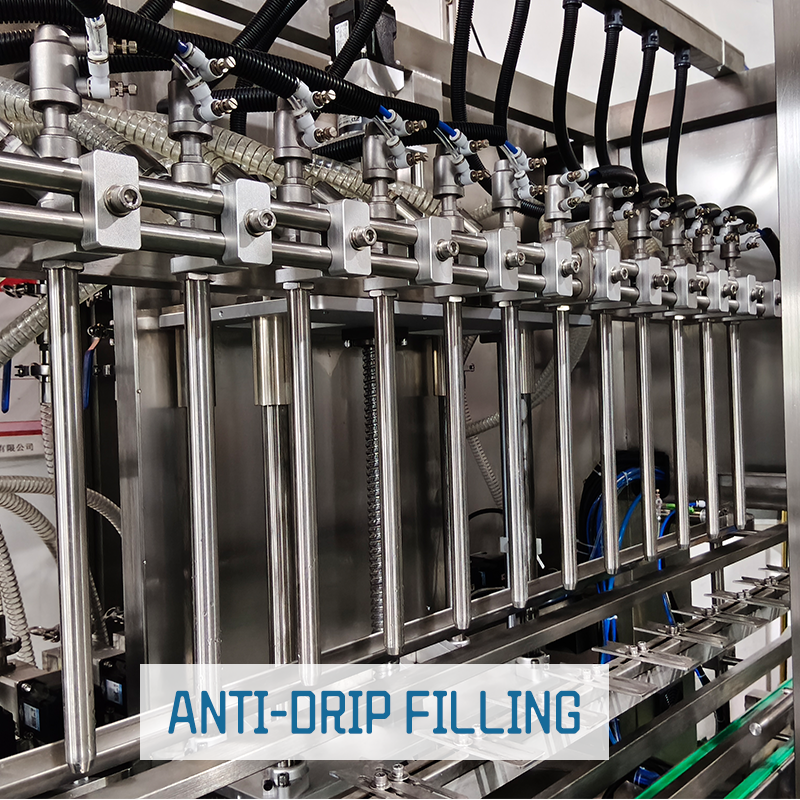 12-head fully automatic servo pump filling machine