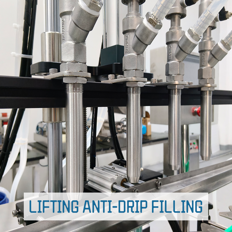 Simple Magnetic Pump Filling and Capping Machine