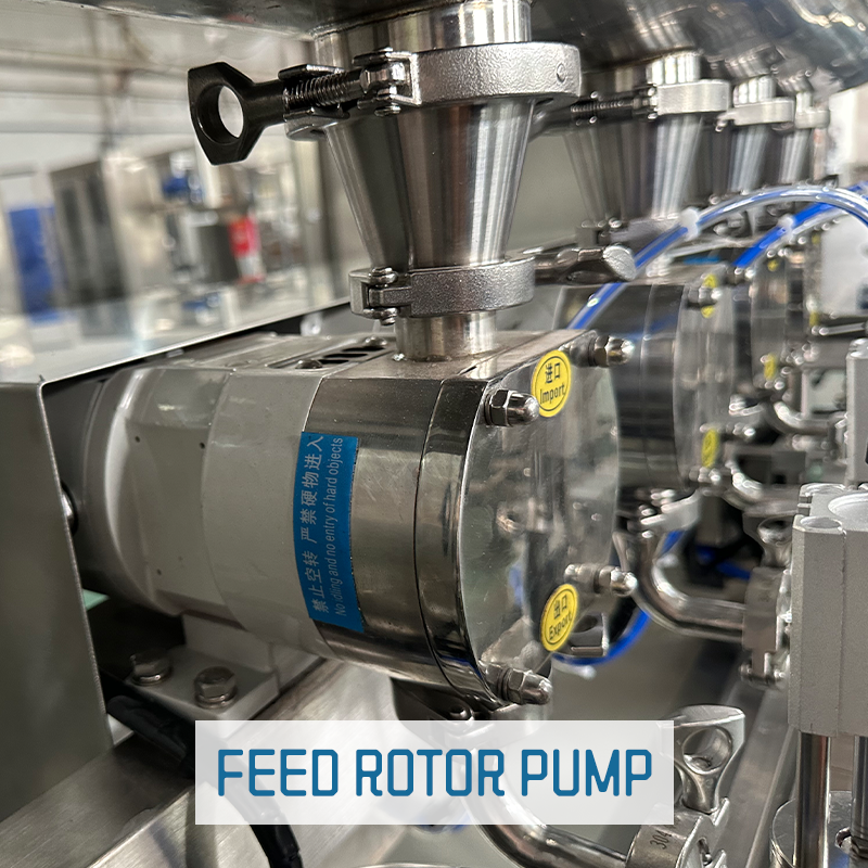 Fully Automatic Servo-Driven Rotor Pump Filling Machine