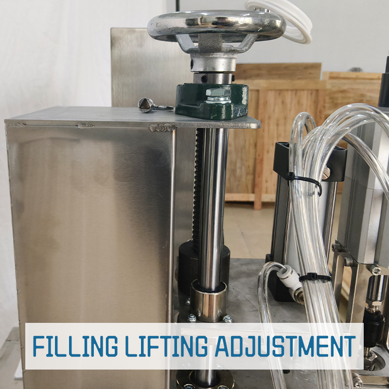 Semi-automatic Liquid Weighing and Filling Machine