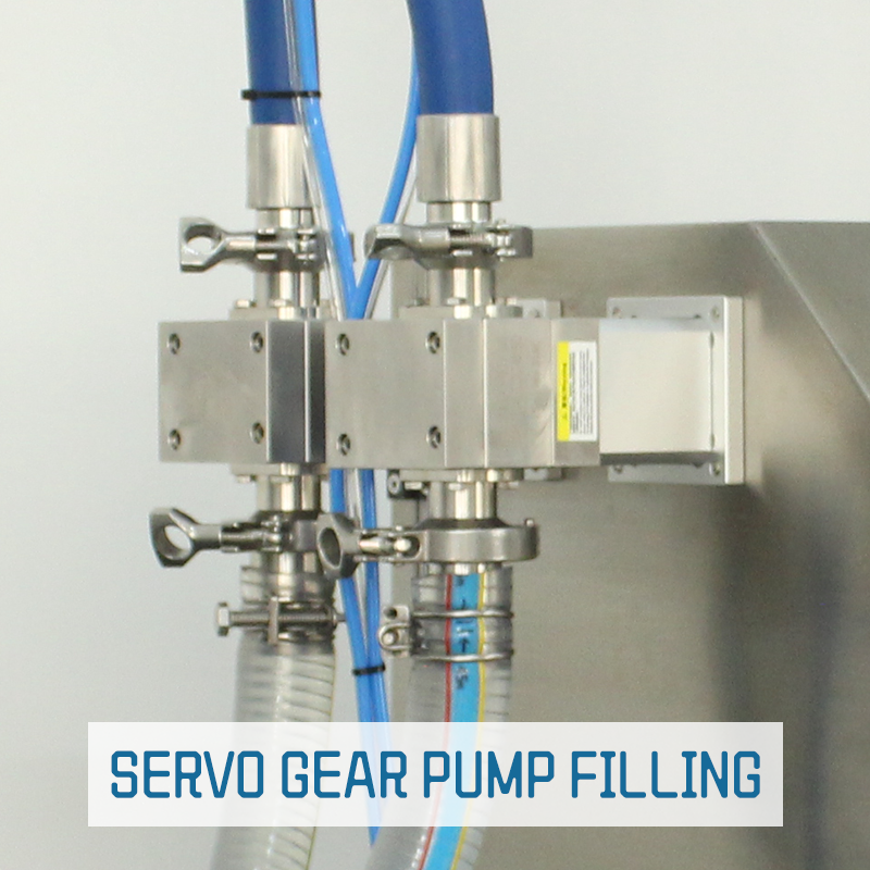 Dual-head Semi-Automatic Intelligent Filling Machine